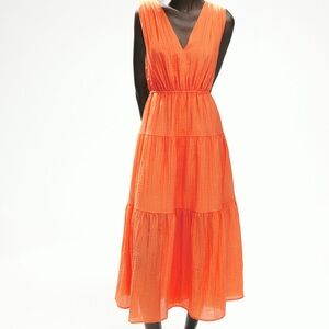 H&M Scarlet Tiered Dress